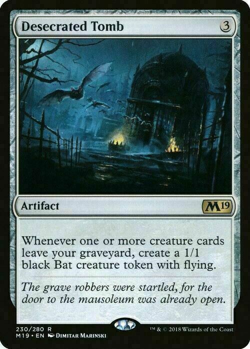 Desecrated Tomb ~ Core 2019 [ NearMint ] [ Magic MTG ] - London Magic Traders Limited