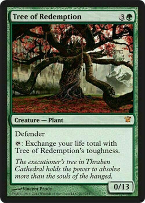Tree of Redemption ~ Innistrad [ MODERATELY PLAYED ] [ Magic MTG ] - London Magic Traders Limited