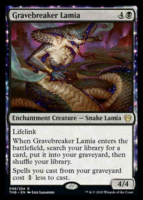 Gravebreaker Lamia ~ Theros Beyond Death [ NearMint ] [ Magic MTG ] - London Magic Traders Limited