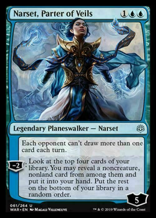 Narset, Parter of Veils ~ War of the Spark [ Excellent ] [ Magic MTG ] - London Magic Traders Limited