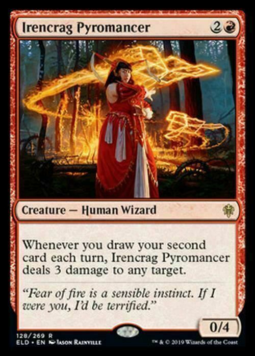 Irencrag Pyromancer ~ Throne of Eldraine [ NearMint ] [ Magic MTG ] - London Magic Traders Limited