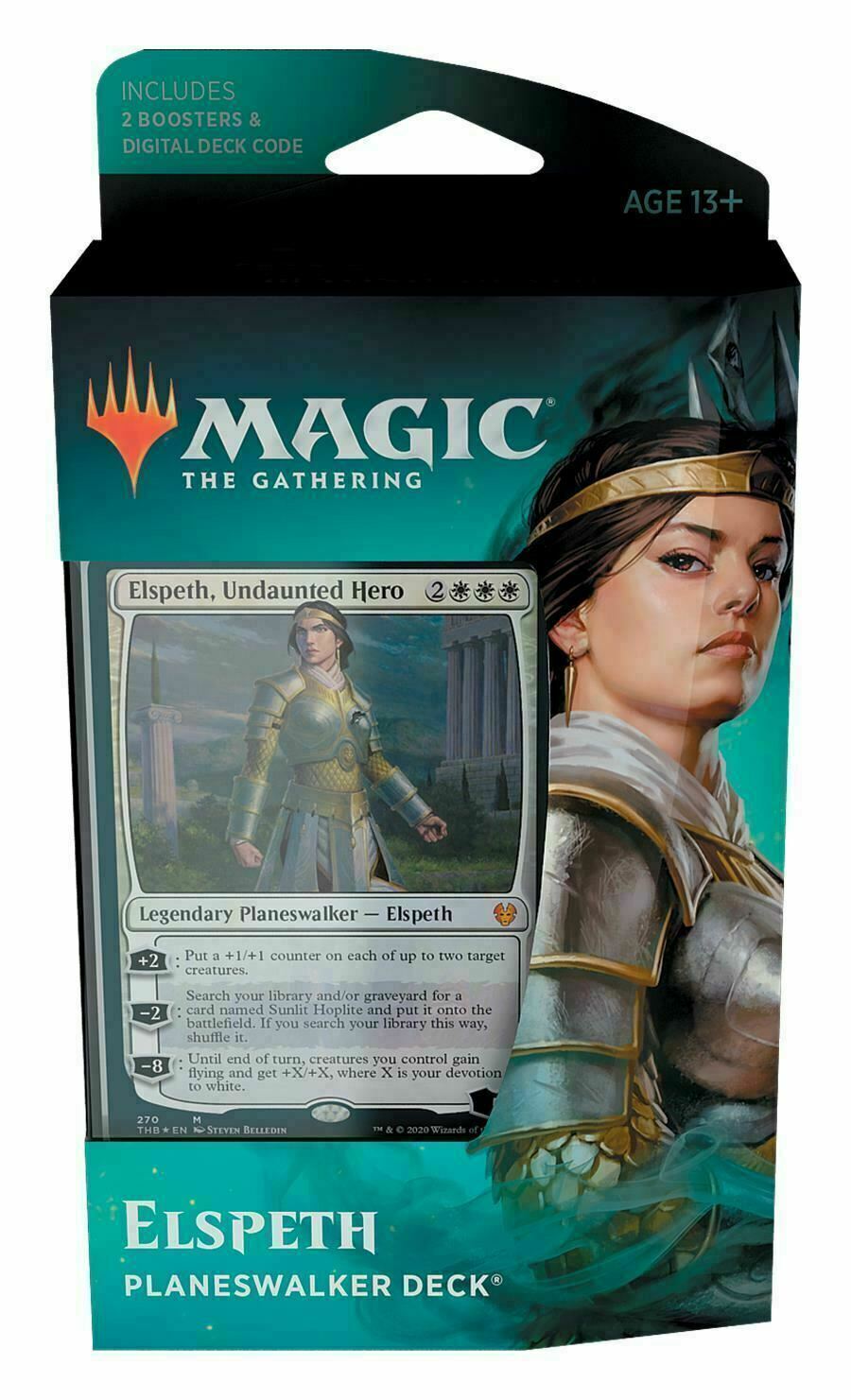 Planeswalker Deck - ELSPETH ~ Theros Beyond Death ~ Magic MTG SEALED - London Magic Traders Limited