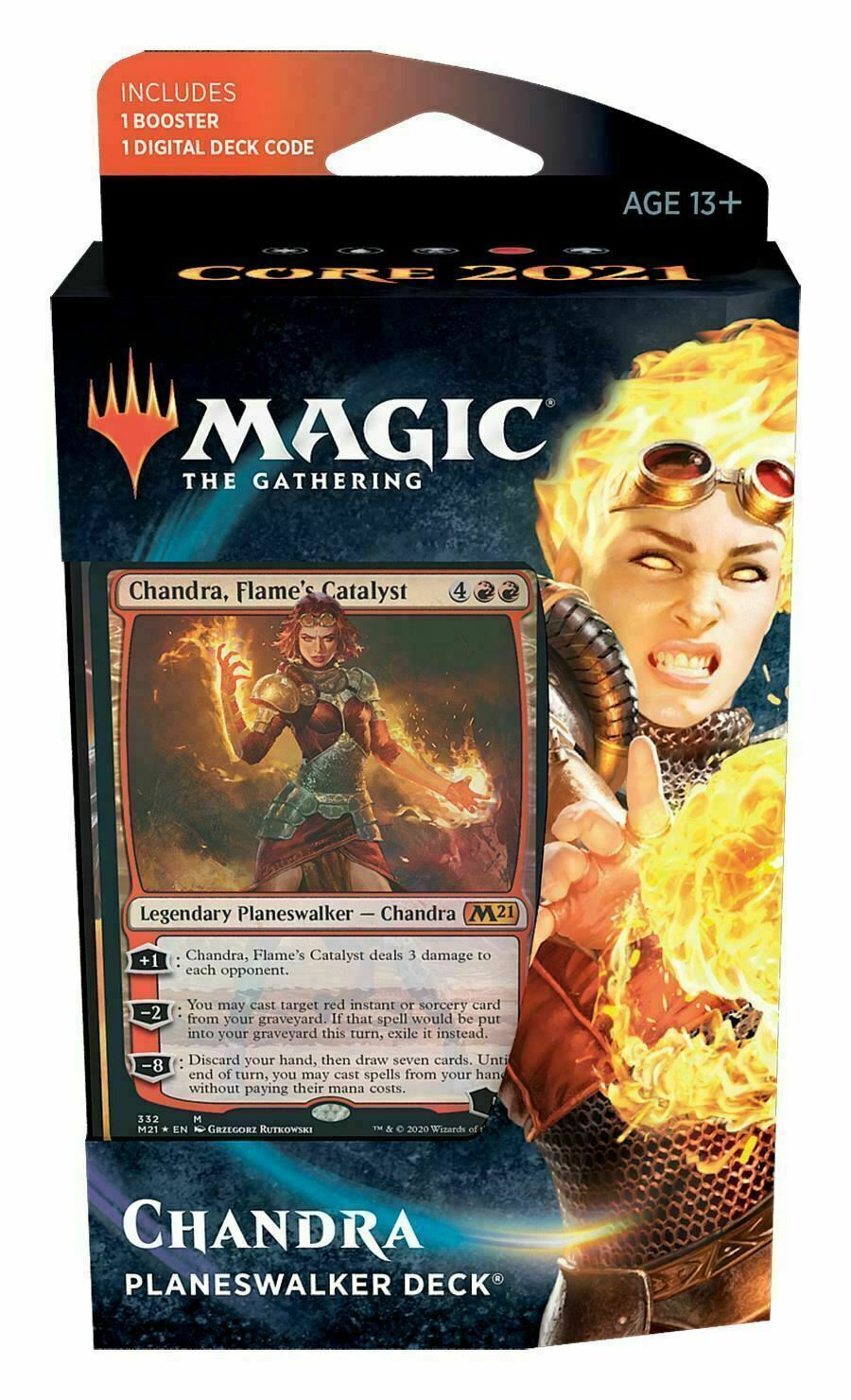 Planeswalker Deck - CHANDRA ~ Core 2021 ~ Magic the Gathering MTG SEALED - London Magic Traders Limited