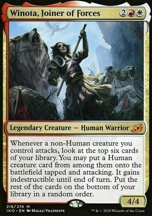 Winota, Joiner of Forces ~ Ikoria: Lair of Behemoths [ EX ] [ Magic MTG ] - London Magic Traders Limited