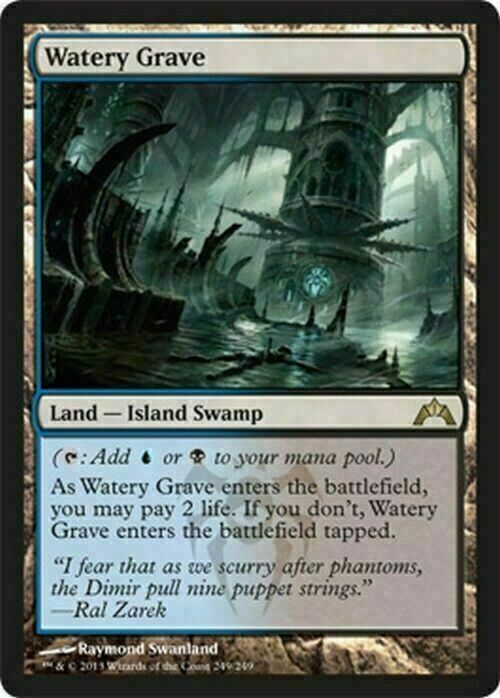 Watery Grave ~ Gatecrash [ Excellent ] [ Magic MTG ]