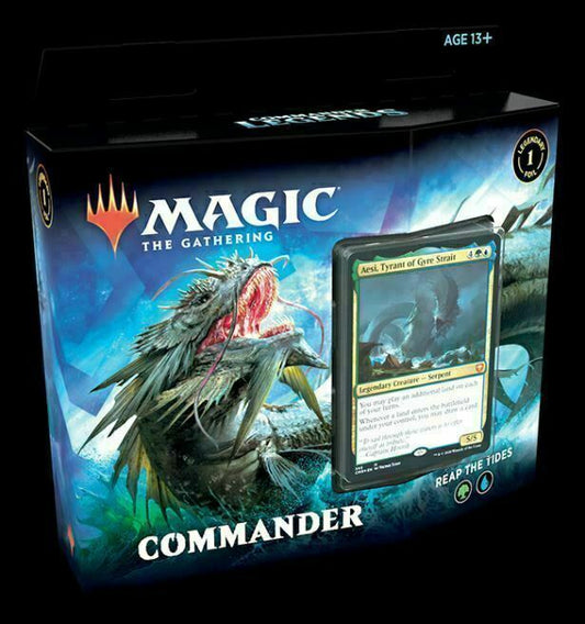 Reap the Tides Deck ~ Commander Legends ~ Magic the Gathering MTG SEALED - London Magic Traders Limited