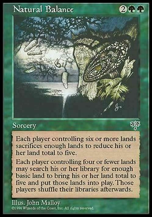 Natural Balance ~ Mirage [ Excellent+ ] [ Magic MTG ] - London Magic Traders Limited