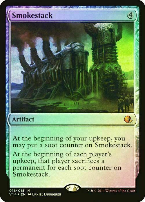 FOIL Smokestack ~ From the Vault: Annihilation [ Excellent ] [ Magic MTG ]