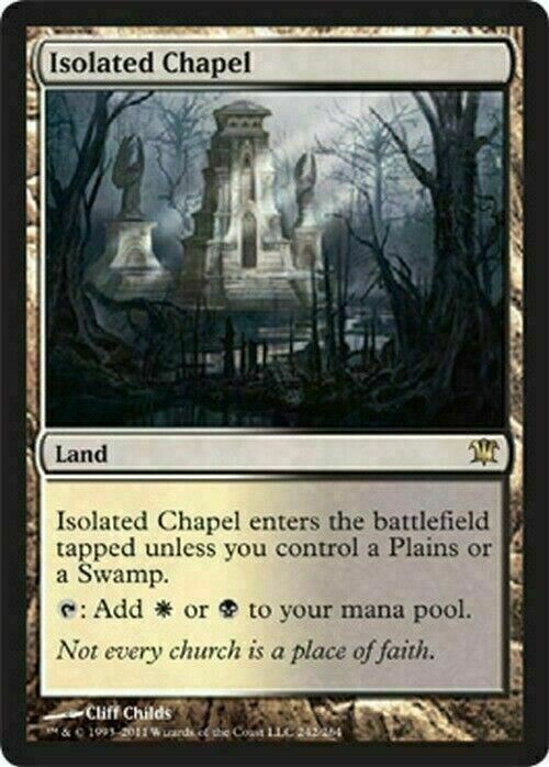 Isolated Chapel ~ Innistrad [ Excellent ] [ Magic MTG ] - London Magic Traders Limited