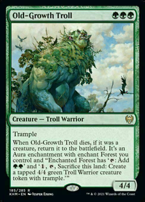 Old-Growth Troll ~ Kaldheim [ Excellent ] [ Magic MTG ] - London Magic Traders Limited