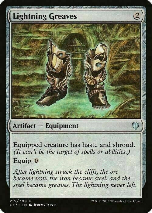 Lightning Greaves ~ Commander 2017 [ NearMint ] [ Magic MTG ] - London Magic Traders Limited