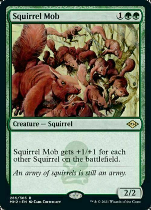 Squirrel Mob ~ Modern Horizons 2 [ NearMint ] [ Magic MTG ] - London Magic Traders Limited