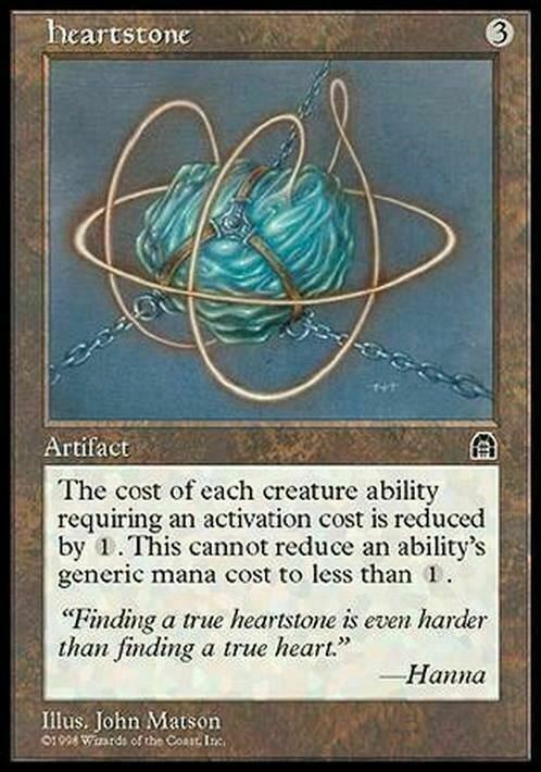 Heartstone ~ Stronghold [ MODERATELY PLAYED ] [ Magic MTG ] - London Magic Traders Limited