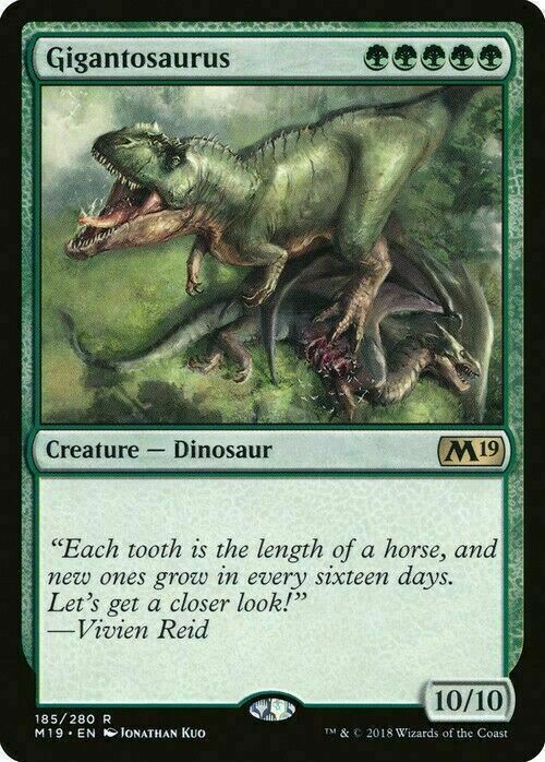 Gigantosaurus ~ Core 2019 [ Excellent ] [ Magic MTG ] - London Magic Traders Limited