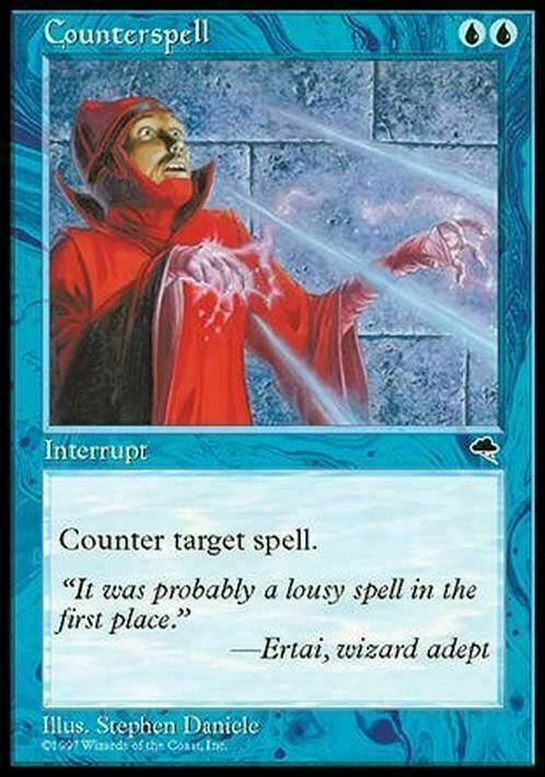 Counterspell ~ Tempest [ MODERATELY PLAYED ] [ Magic MTG ] - London Magic Traders Limited