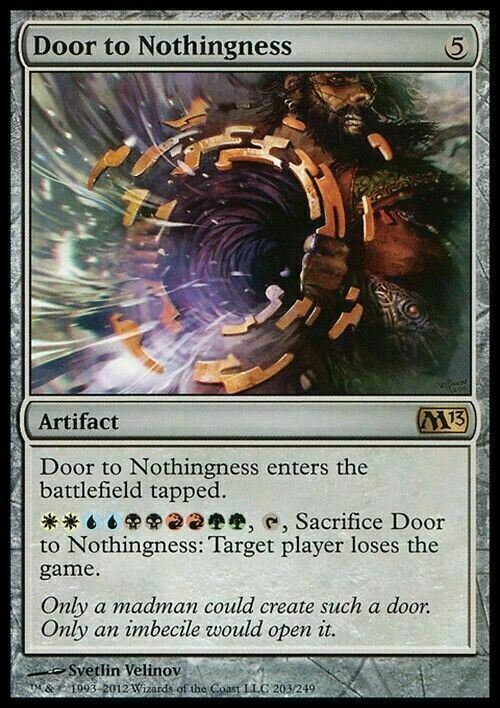 Door to Nothingness ~ Magic 2013 [ Excellent ] [ Magic MTG ] - London Magic Traders Limited