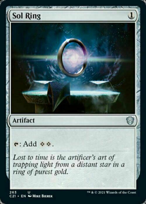 Sol Ring ~ Commander: Strixhaven [ NearMint ] [ Magic MTG ] - London Magic Traders Limited