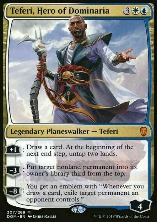 Teferi, Hero of Dominaria ~ Dominaria [ NearMint ] [ Magic MTG ] - London Magic Traders Limited