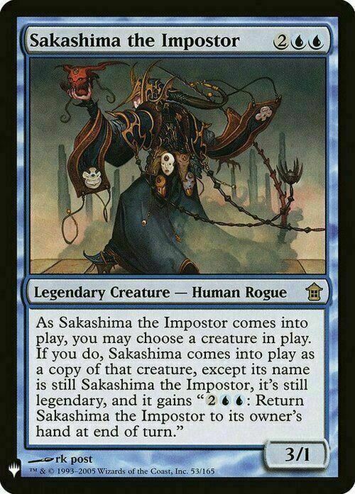 Sakashima the Impostor ~ Mystery Booster [ NearMint ] [ Magic MTG ] - London Magic Traders Limited