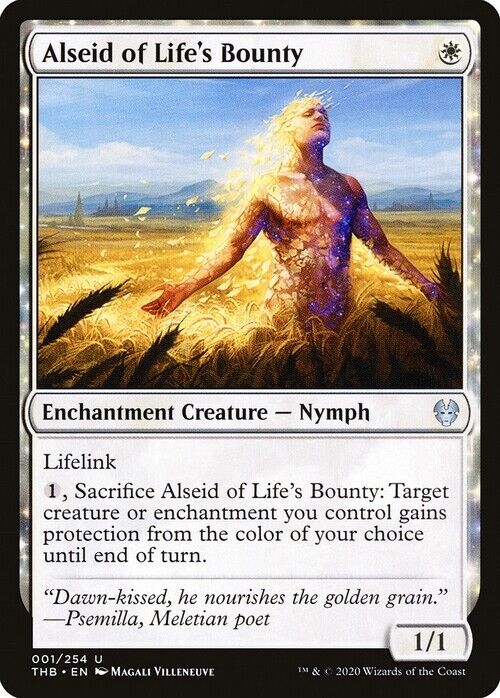 Alseid of Life's Bounty ~ Theros Beyond Death [ NearMint ] [ Magic MTG ] - London Magic Traders Limited