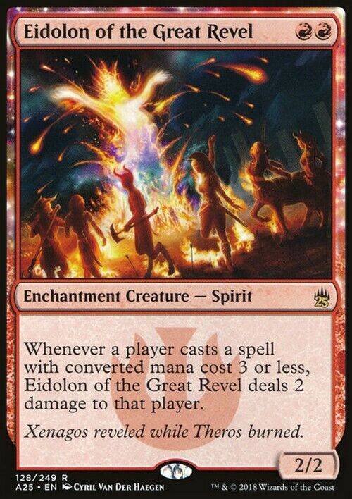 Eidolon of the Great Revel ~ Masters 25 [ Excellent ] [ Magic MTG ] - London Magic Traders Limited