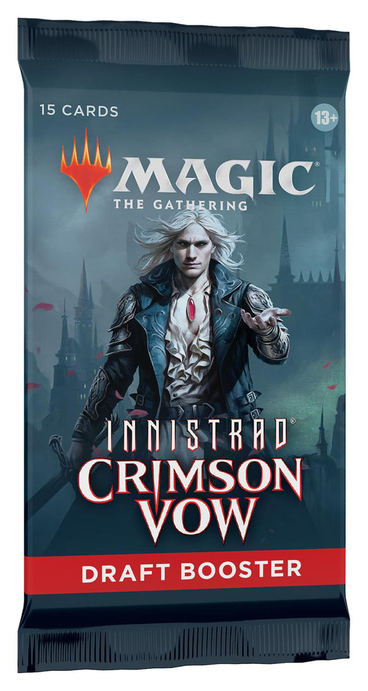 DRAFT Booster Pack ~ Crimson Vow ~ Magic the Gathering MTG SEALED - London Magic Traders Limited