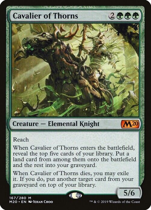 Cavalier of Thorns ~ Core 2020 [ NearMint ] [ Magic MTG ]