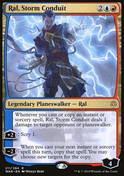 Ral, Storm Conduit ~ War of the Spark [ Excellent ] [ Magic MTG ] - London Magic Traders Limited
