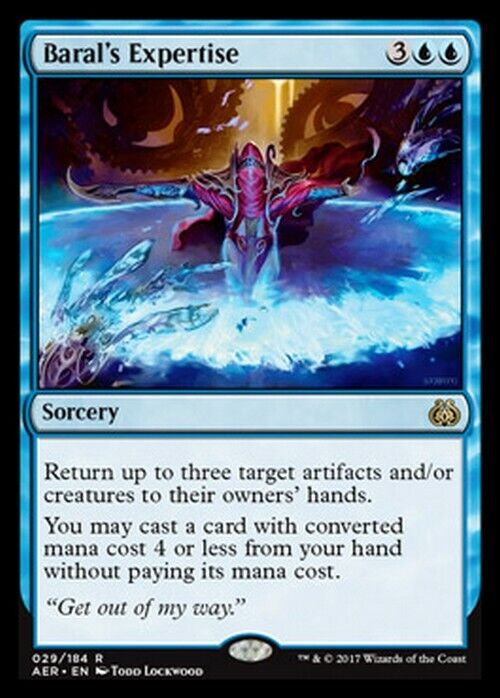 Baral's Expertise ~ Aether Revolt [ Excellent ] [ Magic MTG ] - London Magic Traders Limited