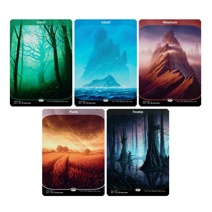 Choose your FULL ART Basic LAND ~ Unstable [ NearMint ] [ Magic MTG ] - London Magic Traders Limited