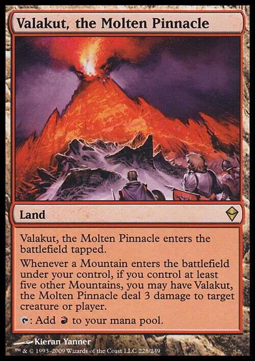 Valakut, the Molten Pinnacle ~ Zendikar [ Excellent+ ] [ Magic MTG ]