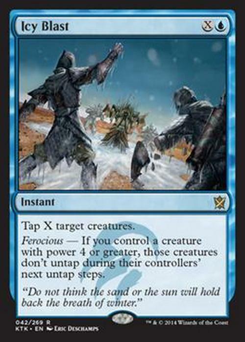 Icy Blast ~ Khans of Tarkir [ Excellent ] [ Magic MTG ] - London Magic Traders Limited