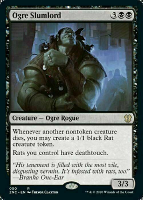 Ogre Slumlord ~ Commander: Zendikar Rising [ NearMint ] [ Magic MTG ] - London Magic Traders Limited