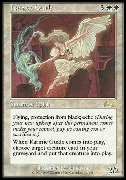 Karmic Guide ~ Urza's Legacy [ Excellent ] [ Magic MTG ] - London Magic Traders Limited