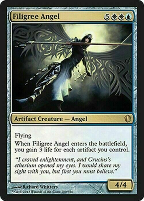 Filigree Angel ~ Commander 2013 [ EX ] [ Magic MTG ] - London Magic Traders Limited