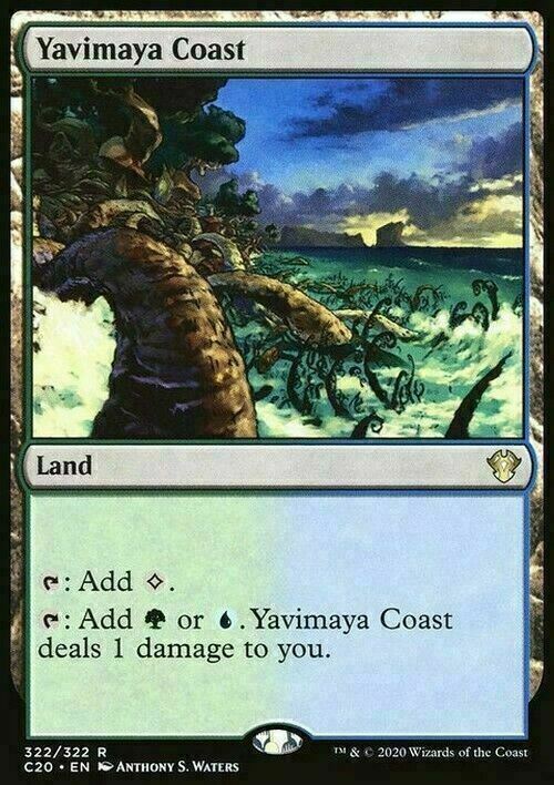 Yavimaya Coast ~ Commander: Ikoria [ NearMint ] [ Magic MTG ]