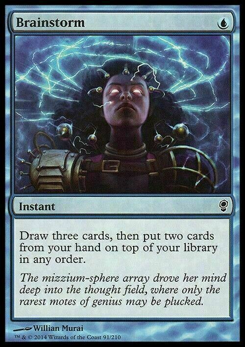 Brainstorm ~ Conspiracy [ Excellent ] [ Magic MTG ] - London Magic Traders Limited