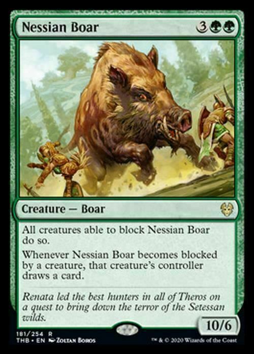 Nessian Boar ~ Theros Beyond Death [ NearMint ] [ Magic MTG ] - London Magic Traders Limited