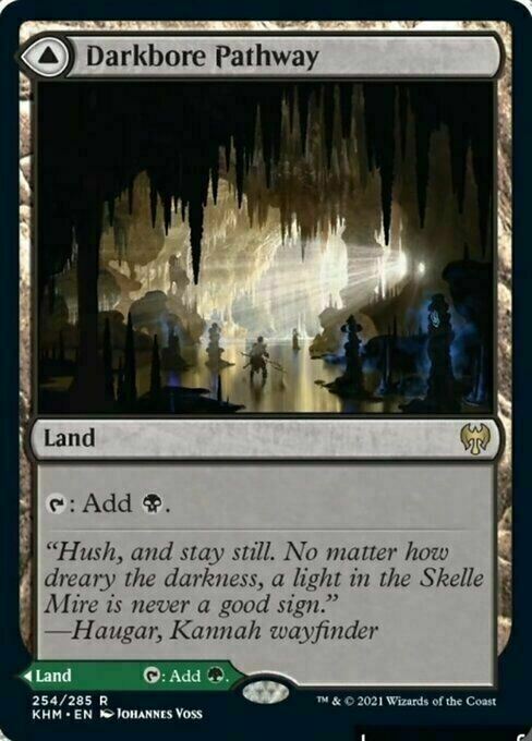 Darkbore Pathway // Slitherbore Pathway ~ Kaldheim [ NearMint ] [ MTG ] - London Magic Traders Limited