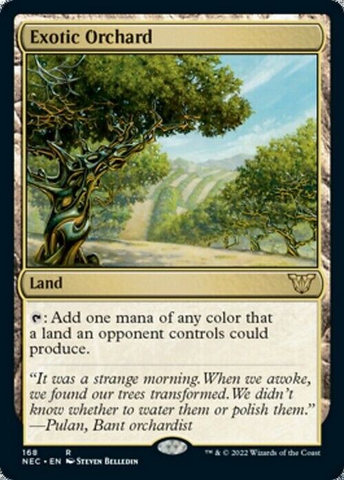 Exotic Orchard ~ Commander: Kamigawa: Neon Dynasty [ NearMint ] [ Magic MTG ] - London Magic Traders Limited