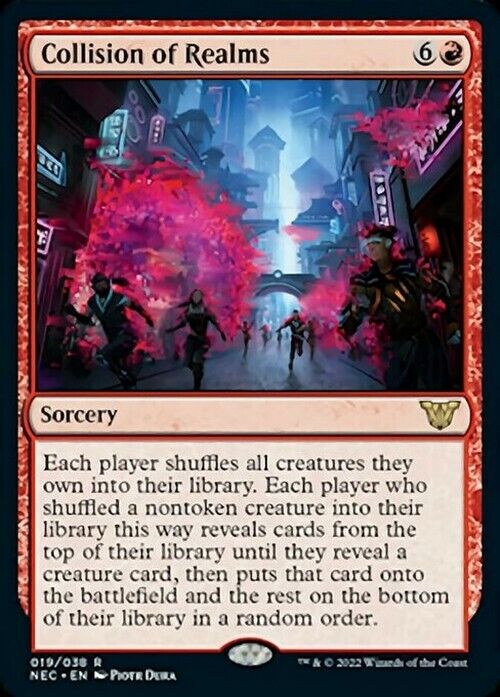 Collision of Realms ~ Commander: Kamigawa: Neon Dynasty [ NearMint ] [ MTG ] - London Magic Traders Limited