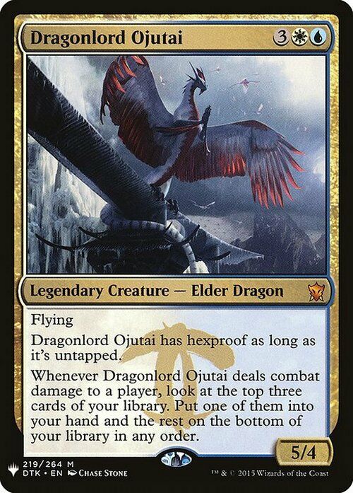 Dragonlord Ojutai ~ Mystery Booster [ Excellent ] [ Magic MTG ]