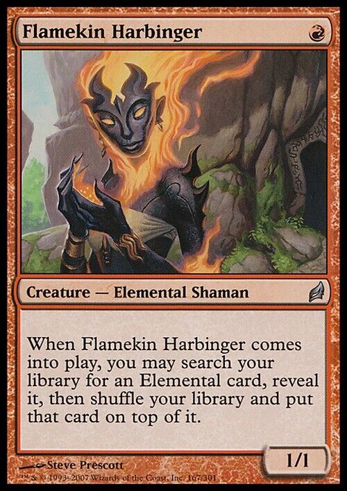 Flamekin Harbinger ~ Lorwyn [ Excellent ] [ Magic MTG ] - London Magic Traders Limited