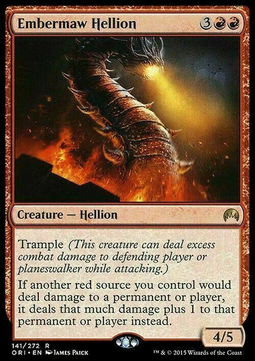 Embermaw Hellion ~ Magic Origins [ Excellent ] [ Magic MTG ] - London Magic Traders Limited