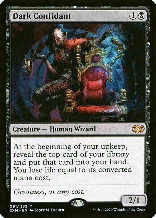 Dark Confidant ~ Double Masters [ NearMint ] [ Magic MTG ] - London Magic Traders Limited