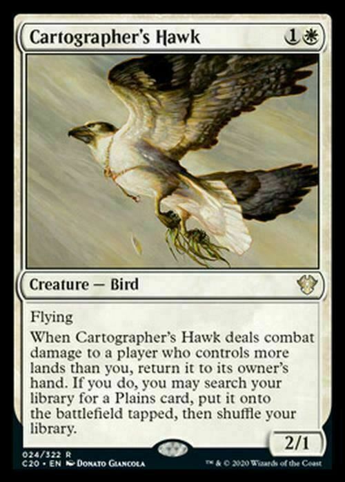 Cartographer's Hawk ~ Commander: Ikoria [ NearMint ] [ MTG ] - London Magic Traders Limited