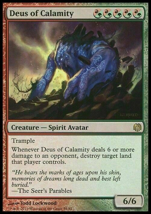 Deus of Calamity ~ Duel Decks [ Excellent ] [ Magic MTG ] - London Magic Traders Limited