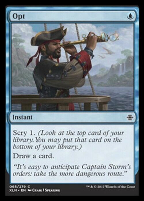 Opt ~ Ixalan [ Excellent ] [ MTG ] - London Magic Traders Limited