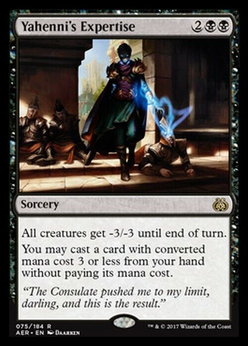 Yahenni's Expertise ~ Aether Revolt [ Excellent ] [ Magic MTG ] - London Magic Traders Limited