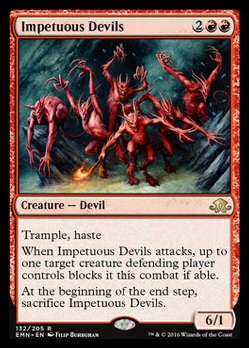 Impetuous Devils ~ Eldritch Moon [ Excellent ] [ Magic MTG ] - London Magic Traders Limited